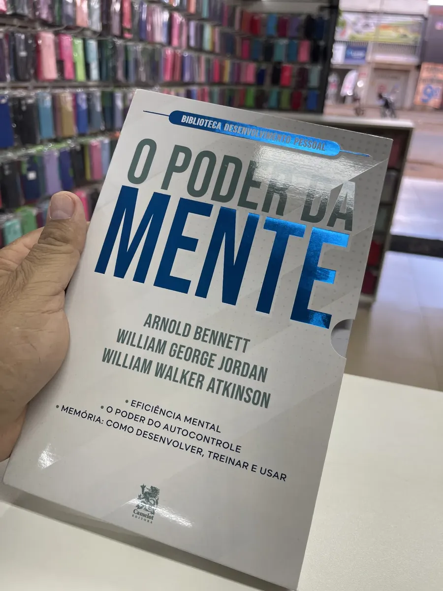 Foto enviada por Rafael T. mostrando o box O Poder da Mente