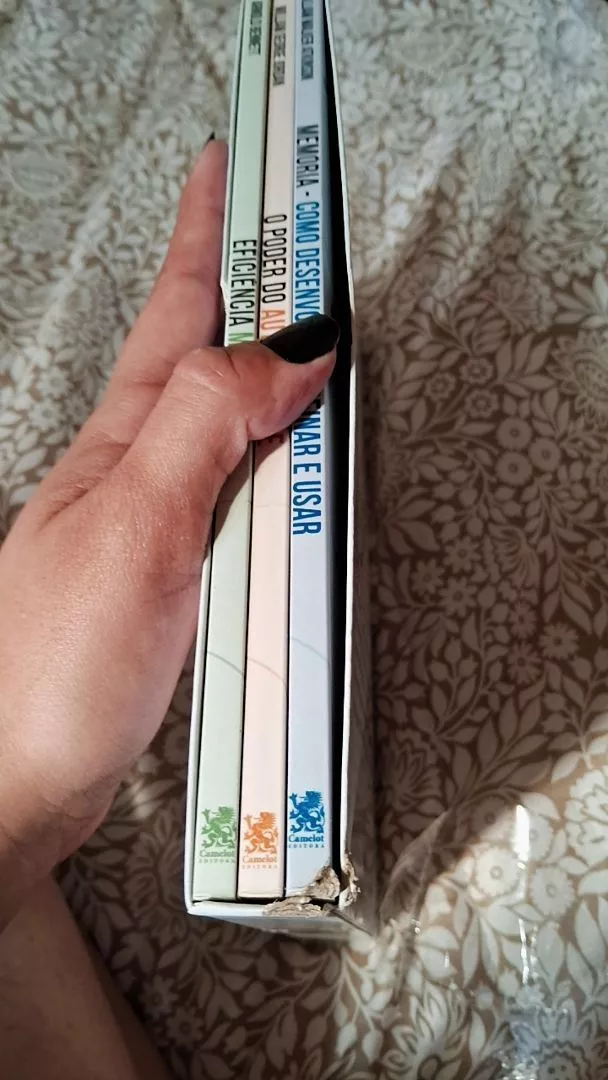 Foto enviada por Diego A. mostrando o box O Poder da Mente