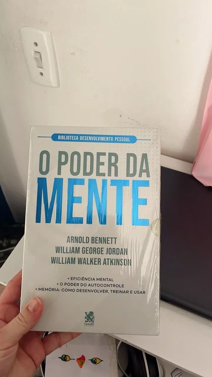 Foto enviada por André V. mostrando o box O Poder da Mente